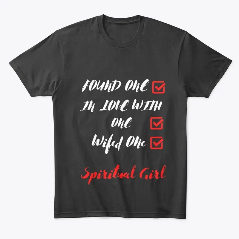 Men's Spiritual Girl Checklist  Tee